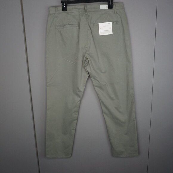 New AG Caden Lightweight Sateen Relaxed Tailored Trouser in Rooftop Garden sz 31 - Picture 8 of 16
